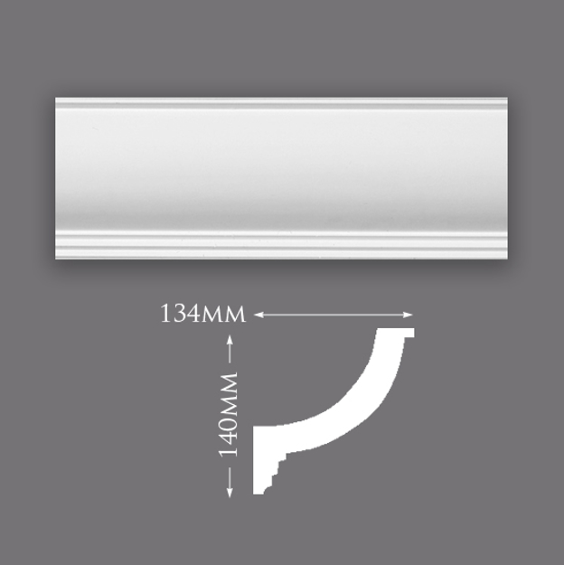 Picture of Plain Lighting Trough Plaster Cornice