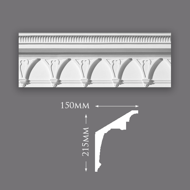 Picture of Rib & Vault Plaster Cornice