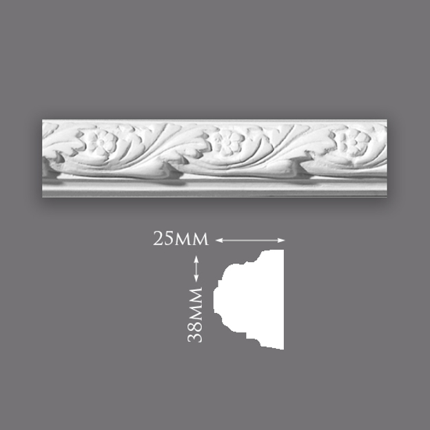 Picture of Acanthus Leaf & Flower Panel