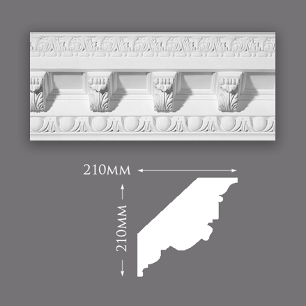 Byron Plaster Cornice