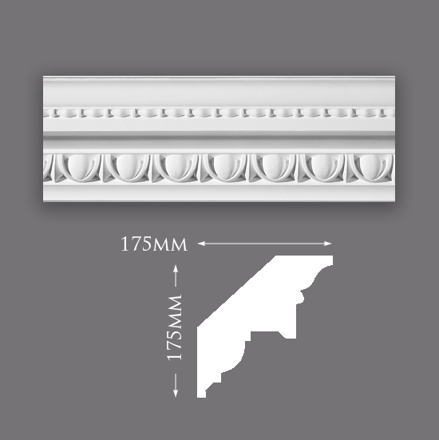 Egg & Dart with Bead & Reel Cornice