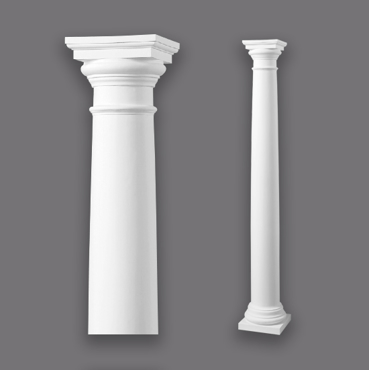Fibrous Plaster Columns