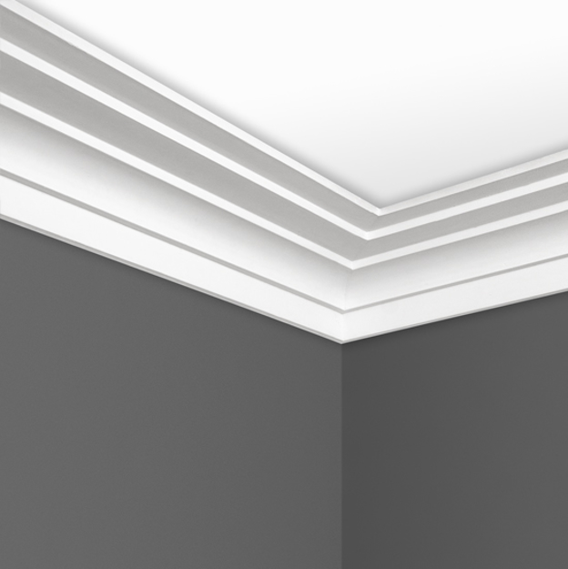 Step Plaster cornice C0163