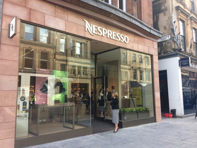 Nespresso, Glasgow