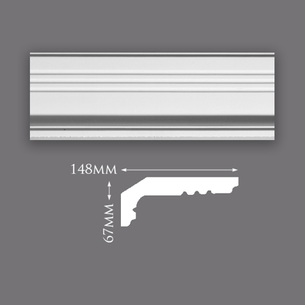 Picture of Sample - Barnes Plaster Cornice