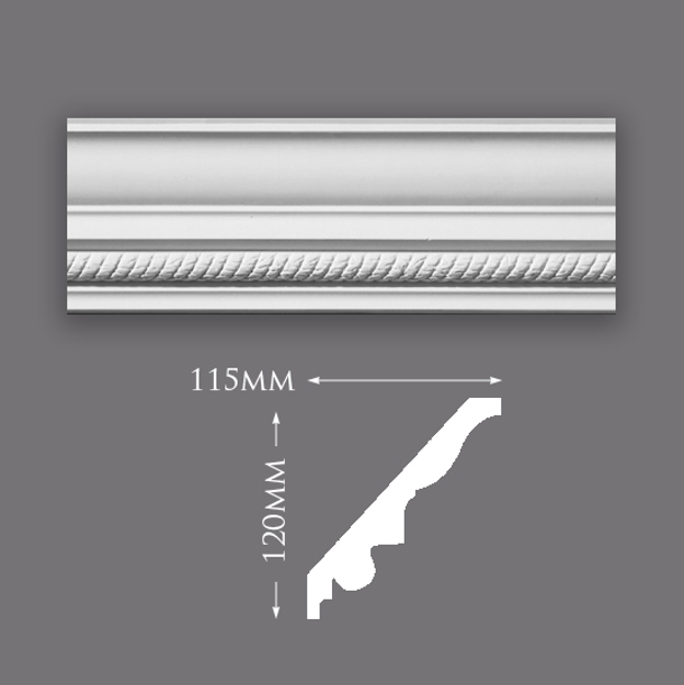 Braided Ogee Cornice