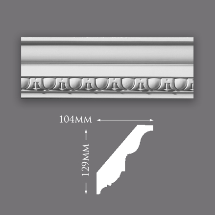 Large Egg and Dart Cornice