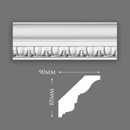 Small Egg and Dart Cornice