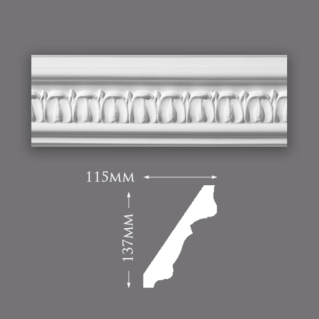 Date Leaf Cornice