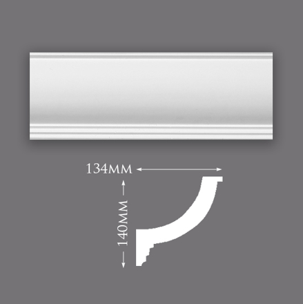 Picture of Sample - Plain Lighting Trough Plaster Cornice
