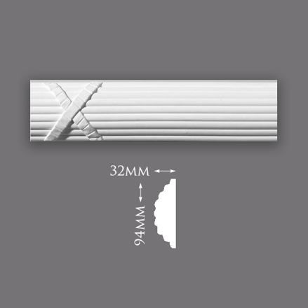 Picture of Sample - Coiled Reed & Ribbon Panel