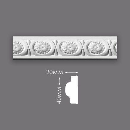 Picture of Sample - Floral Border Panel