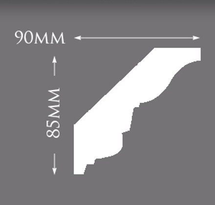 C0065 Egg Dart Cornice profile