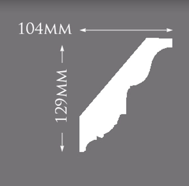 C0066 Egg Dart Cornice profile